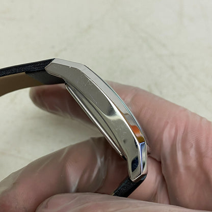 Armitron 20/4604SV Men Tank Swarovski Crystal Acc Dress Quartz Analog Watch H28