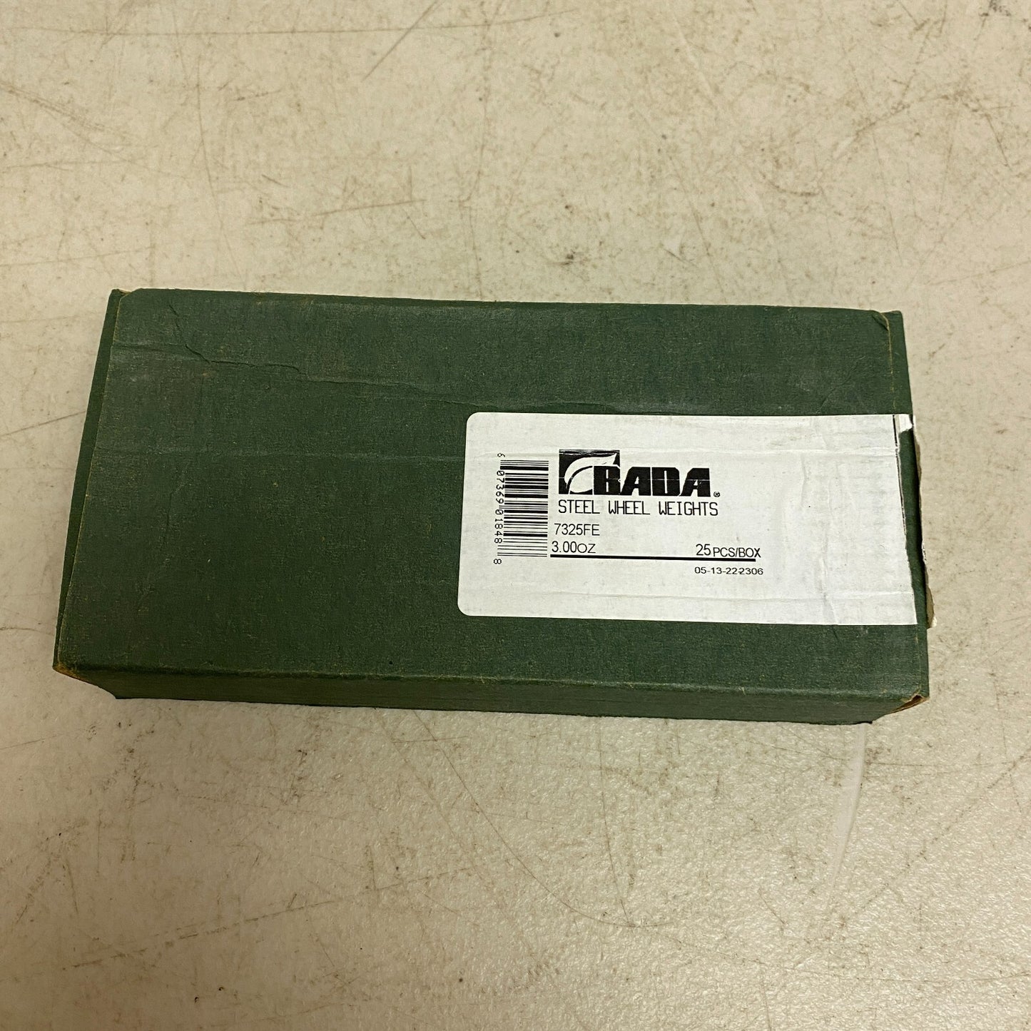 Bada Steel Wheel Weights 81 pcs/box 7325F