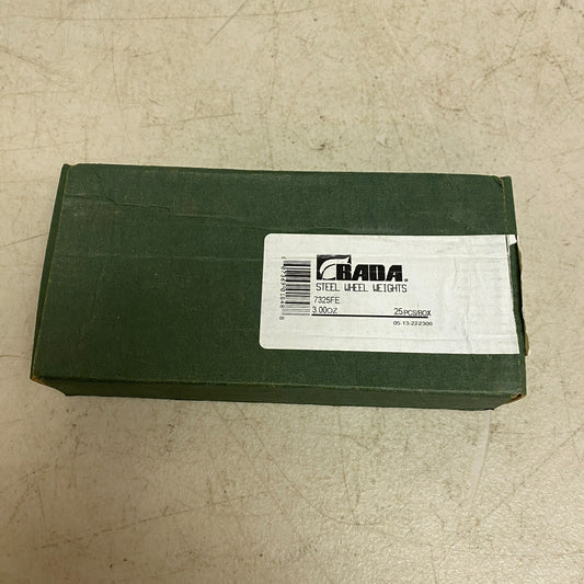 Bada Steel Wheel Weights 81 pcs/box 7325F