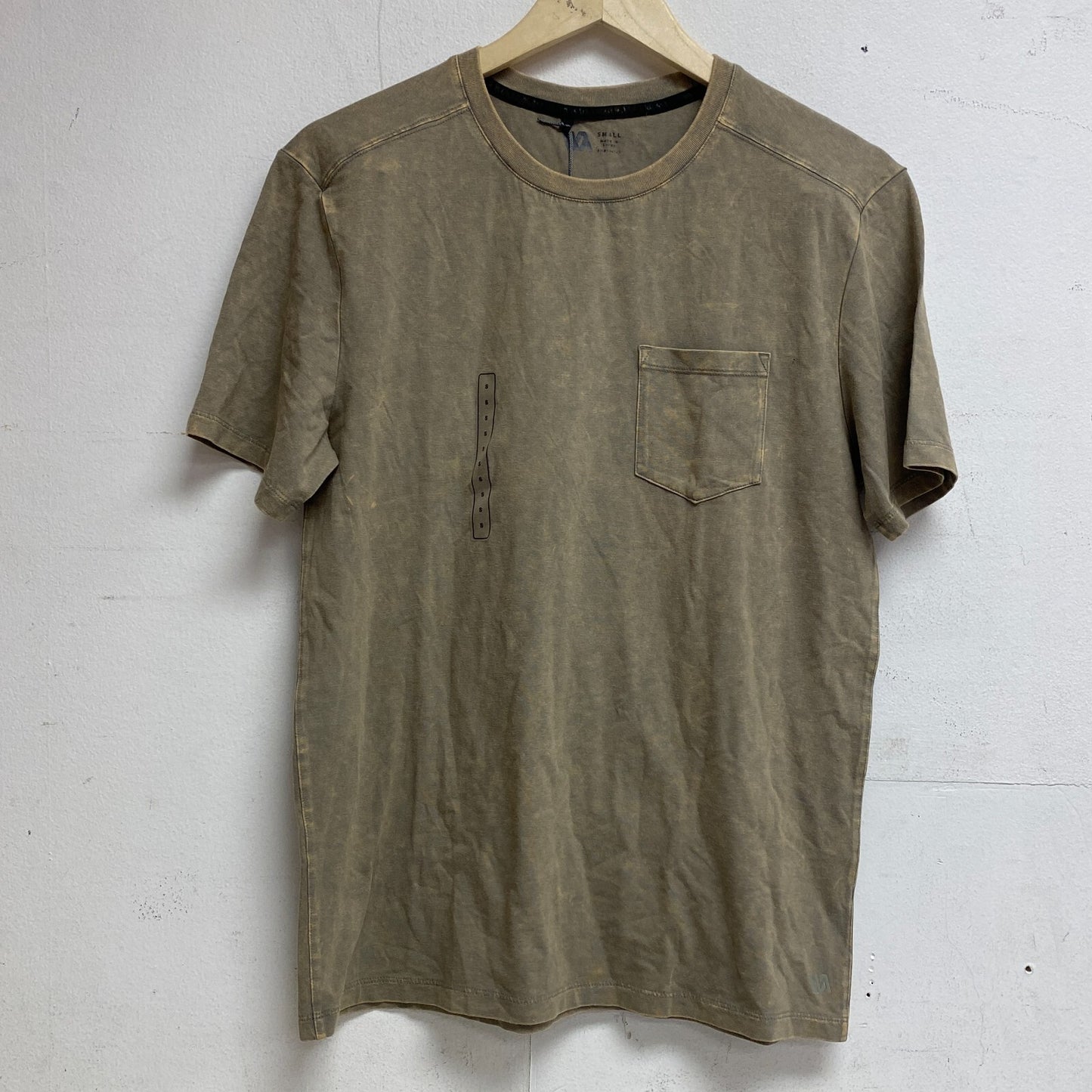 VRST Mens Washed Tee Earl Grey MAX100354 BRAND NEW