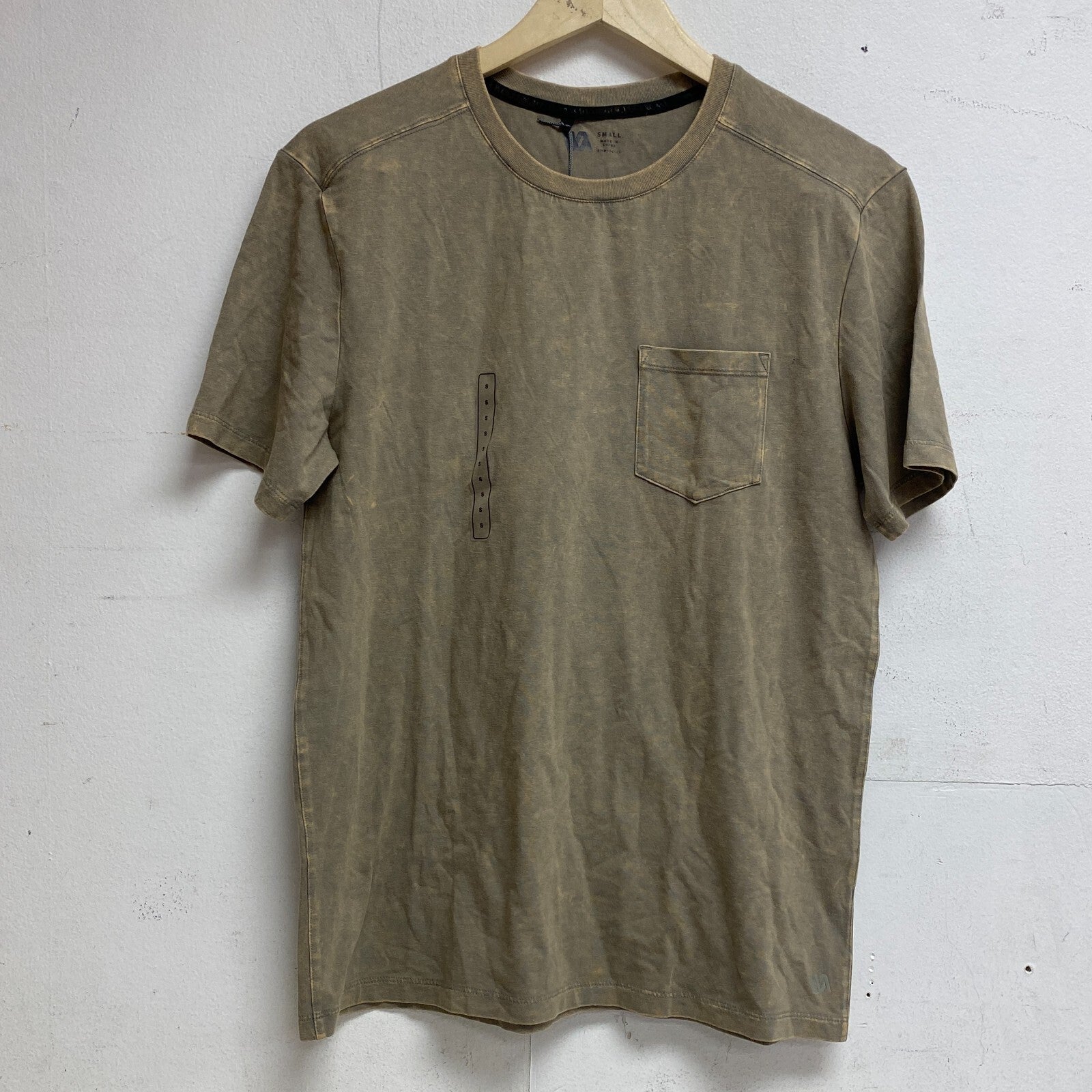 VRST Mens Washed Tee Earl Grey MAX100354 BRAND NEW