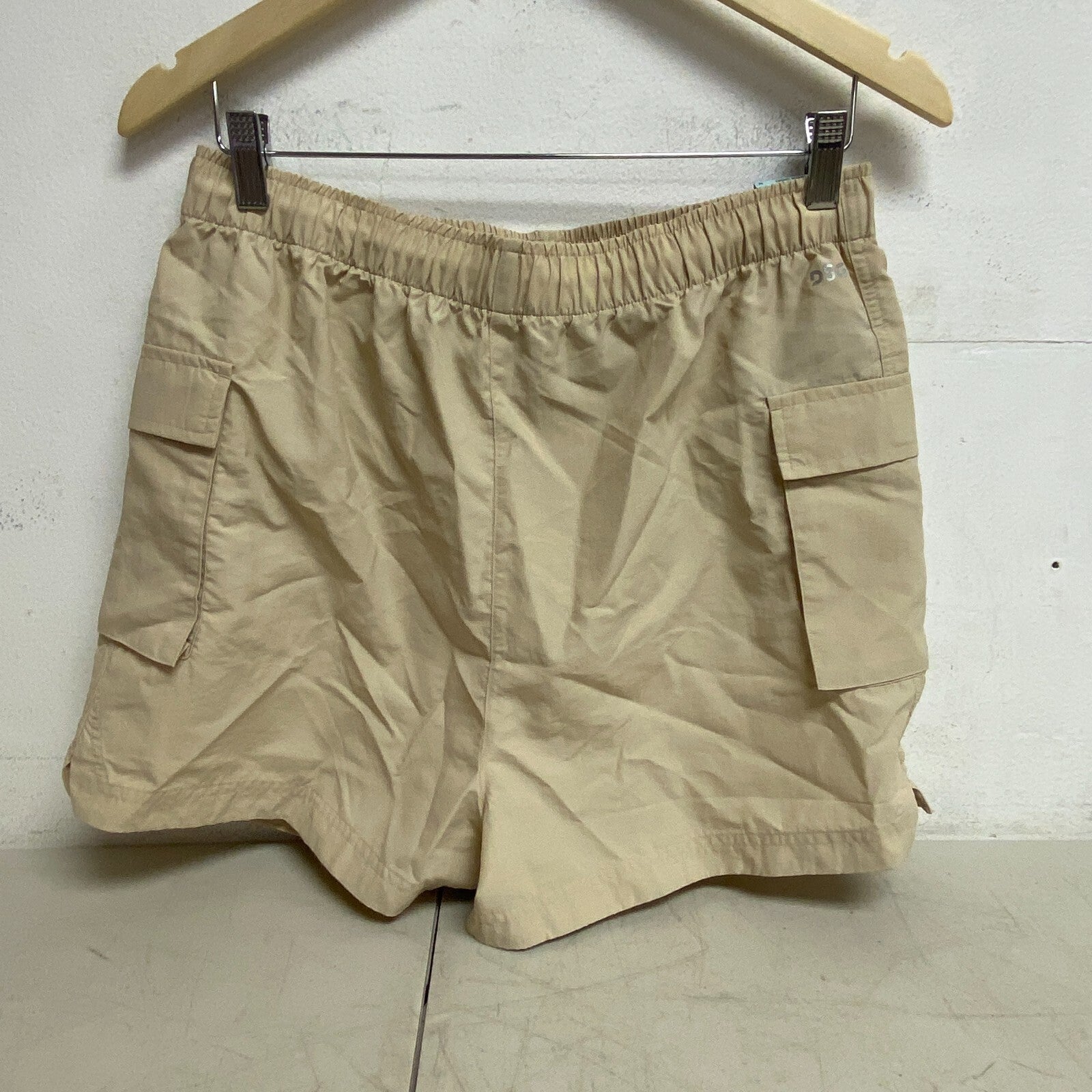 DSG Women's 3" Everyday Cargo High Rise Woven Nylon Short Sandy Slate DAW13109