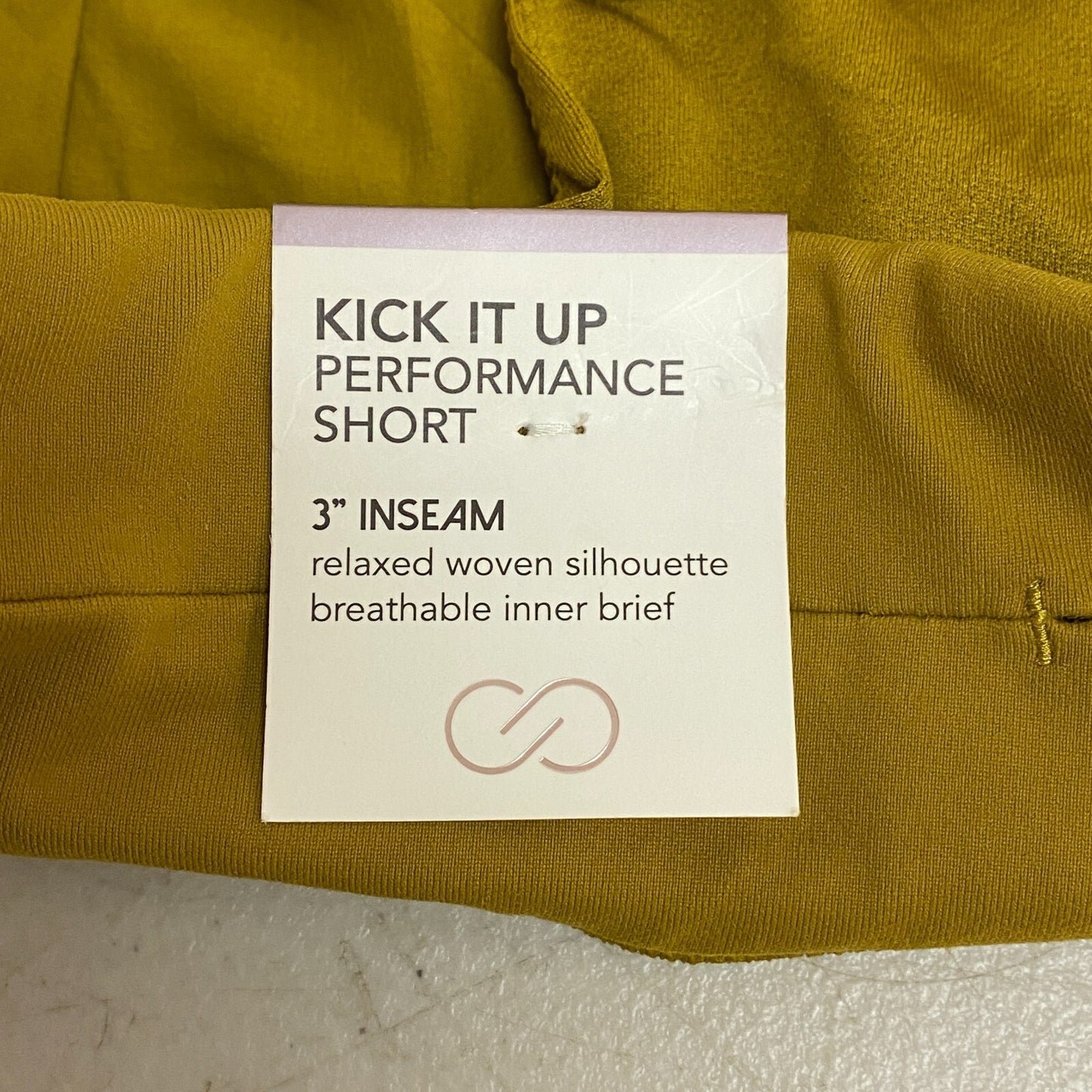 Calia Womens 3" Kick It Up Pull-On Performance Woven Short Brown Relaxed Fit New