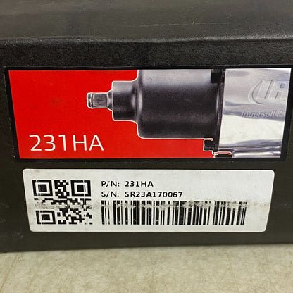 Ingersoll Rand Air Impact Wrench Super‑Duty ½″ Drive Air Tool Gray 231HA