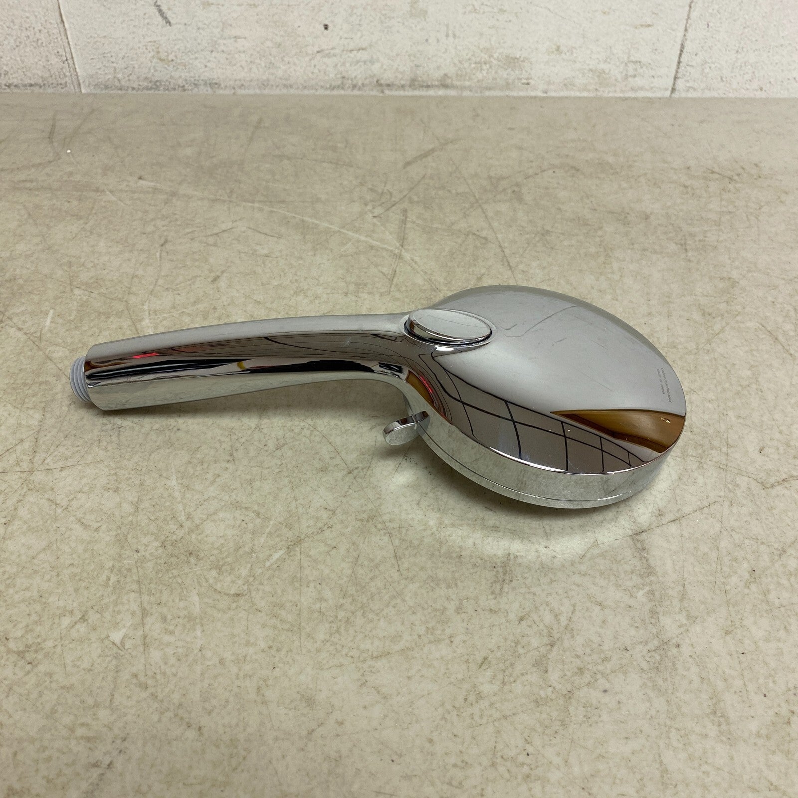 allen + roth Nevis 6-Settings Chrome 5-in Round Dual/Combo Shower Head 1.8 GPM