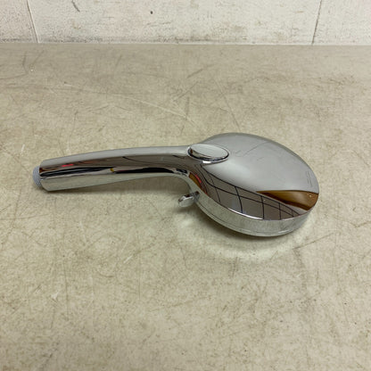 allen + roth Nevis 6-Settings Chrome 5-in Round Dual/Combo Shower Head 1.8 GPM