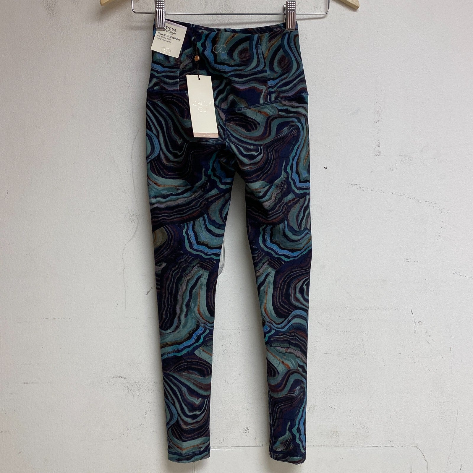 Calia Womens Core Essential 7/8 Leggings Terrain WAX32236PRT BRAND NEW