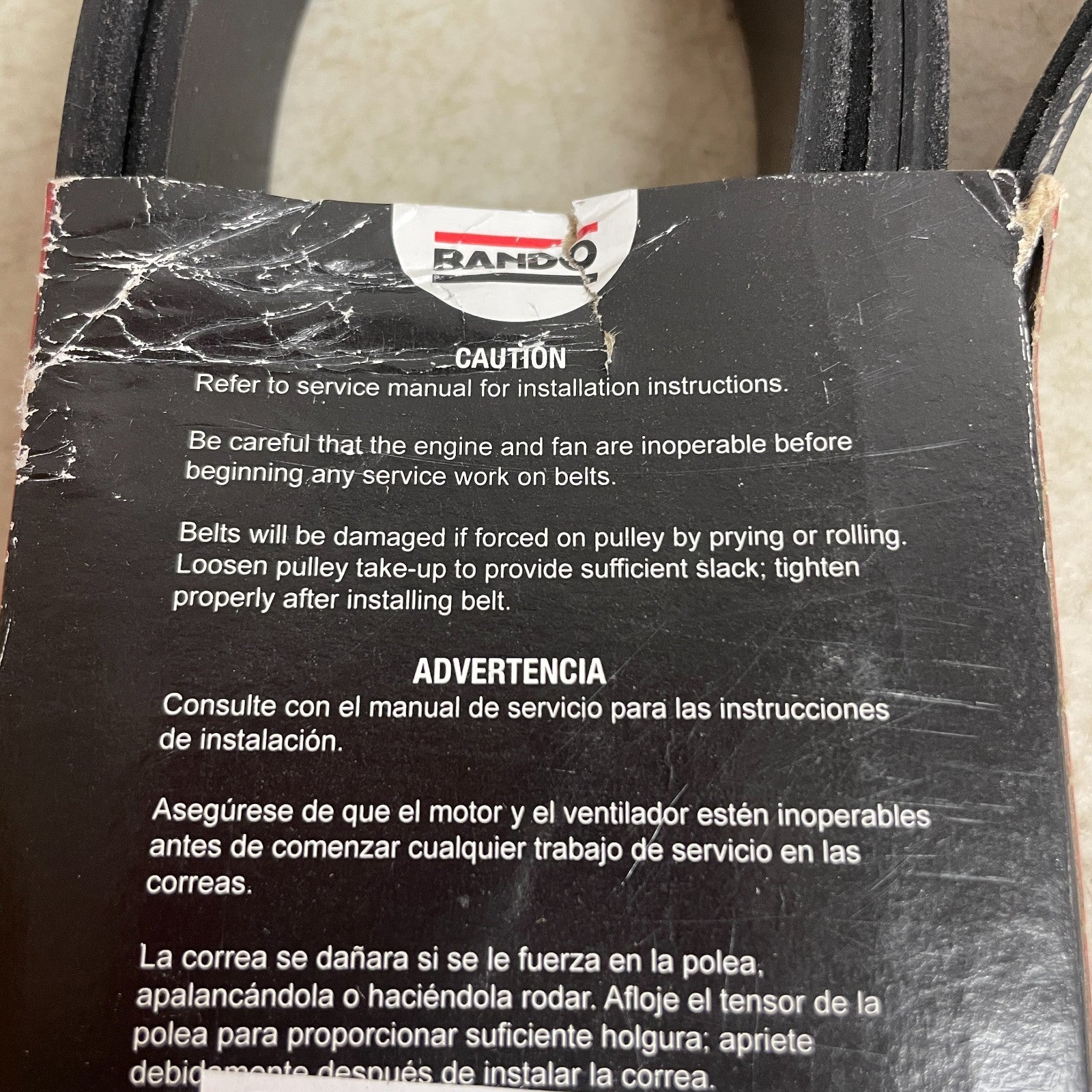 Bando USA 6PK1960 OEM Quality Serpentine Accessory Drive Belt