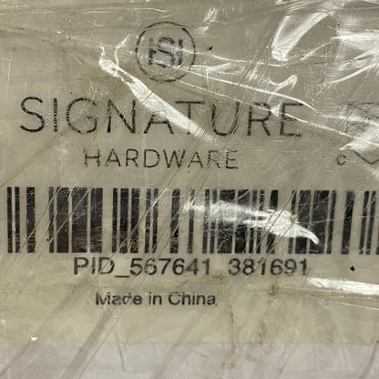 Signature Hardware 24" Carmen Linear Shower Drain - Matte Black