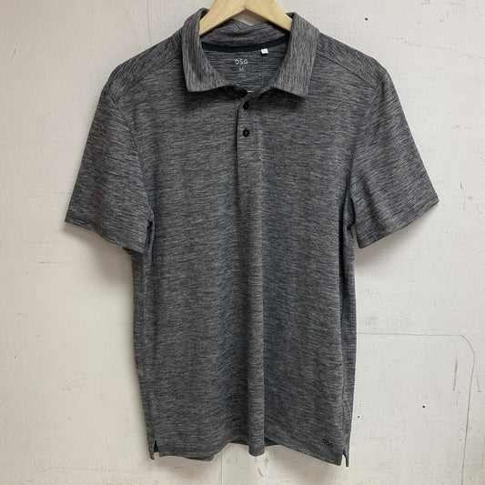 DSG Men's 365 Pure Black/ Pure White Short Sleeve Polo Regular Summer DAM13112