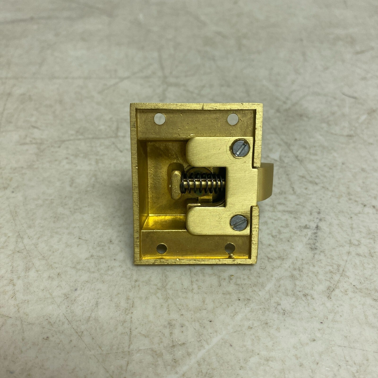 Pitkin Brass Cabinet Latches with Oval Knob SH553088SB