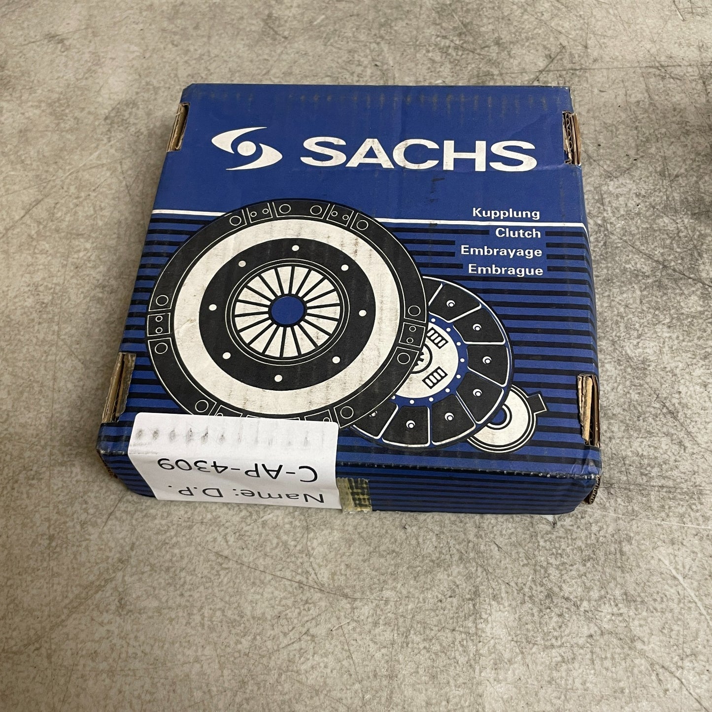 Sachs 1864 241 035 Clutch Disc 180mm 24-Teeth 1966-1973 VW Beetle 1500