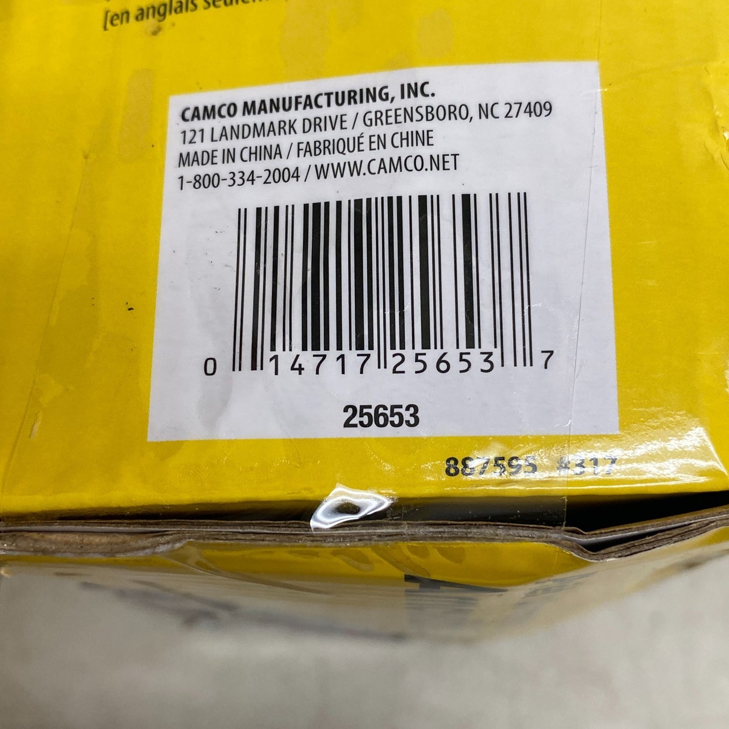 Camco 25653 Clamp-On Dual View Towing Mirror Black Adjustable & Aerodynamic