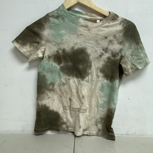 DSG Boy's SS Tee Blotchy Tie Dye Dark Green Btd DAB13105 BRAND NEW