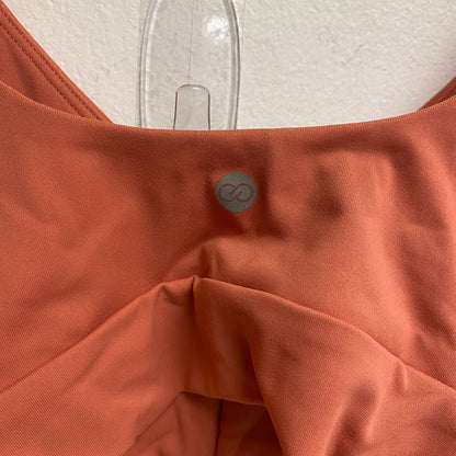 Calia Women's Energize Medium Support Rib Cage Cut Out Bra Rose WAX17227 New