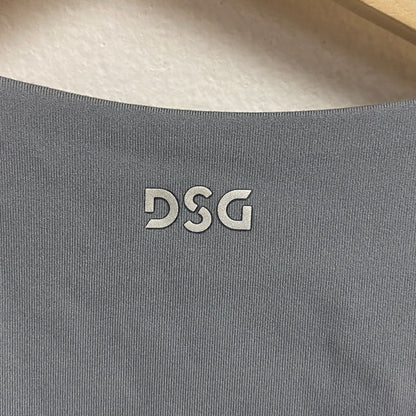 DSG Women's Momentum Cropped  Scoop Neck Tank Top Wet Cement DAW13301 New