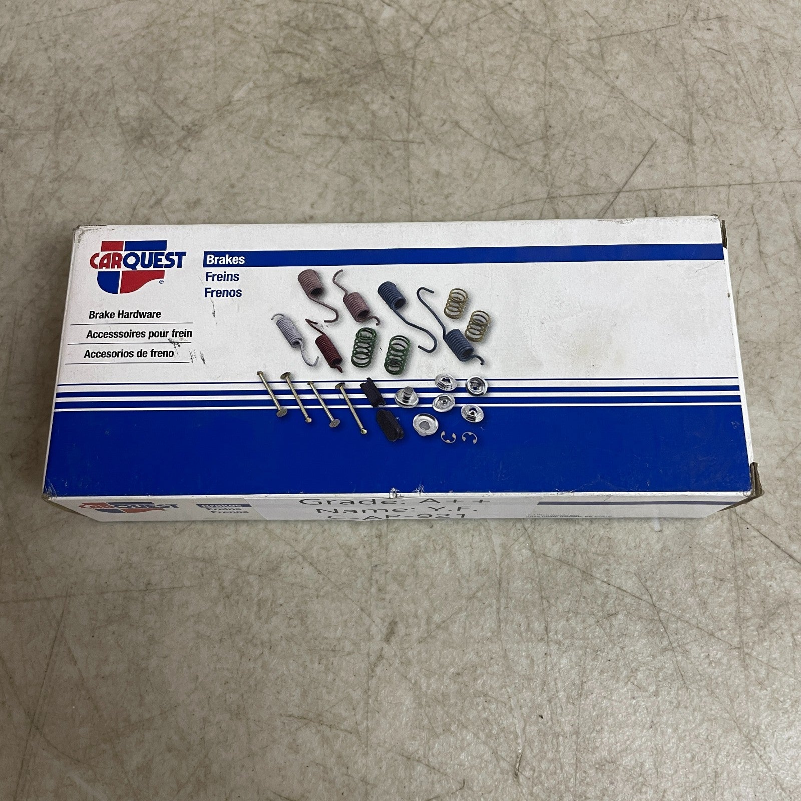 Carquest Rear Disc Brake Hardware Kit PTFE Quiet Clips H5637Q