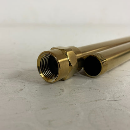 Signature Hardware Shower Conversion Kit w/EnglishTelephone Faucet Brushed Gold