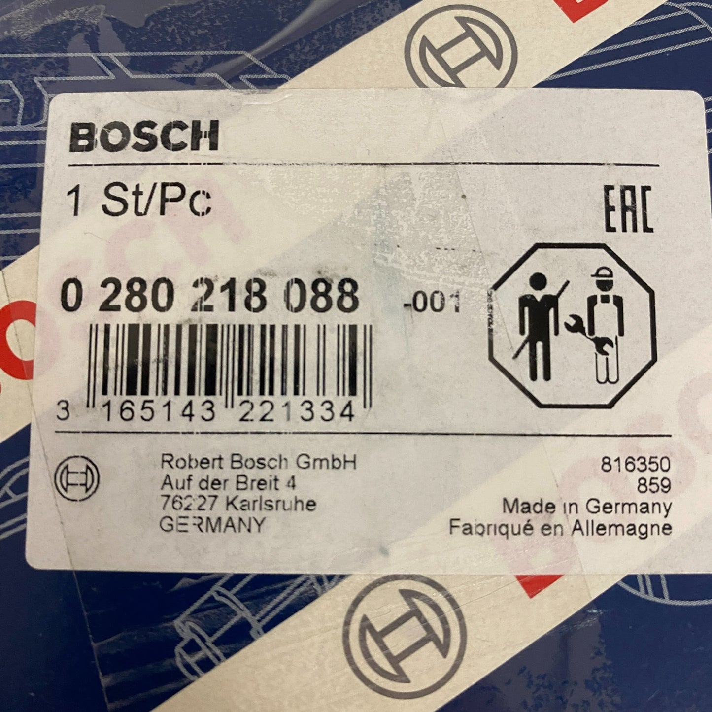 Bosch Mass Air Flow Sensor 0280218088 Volvo S80 C70 V70 V50 S40 XC90 2.5L 02-07