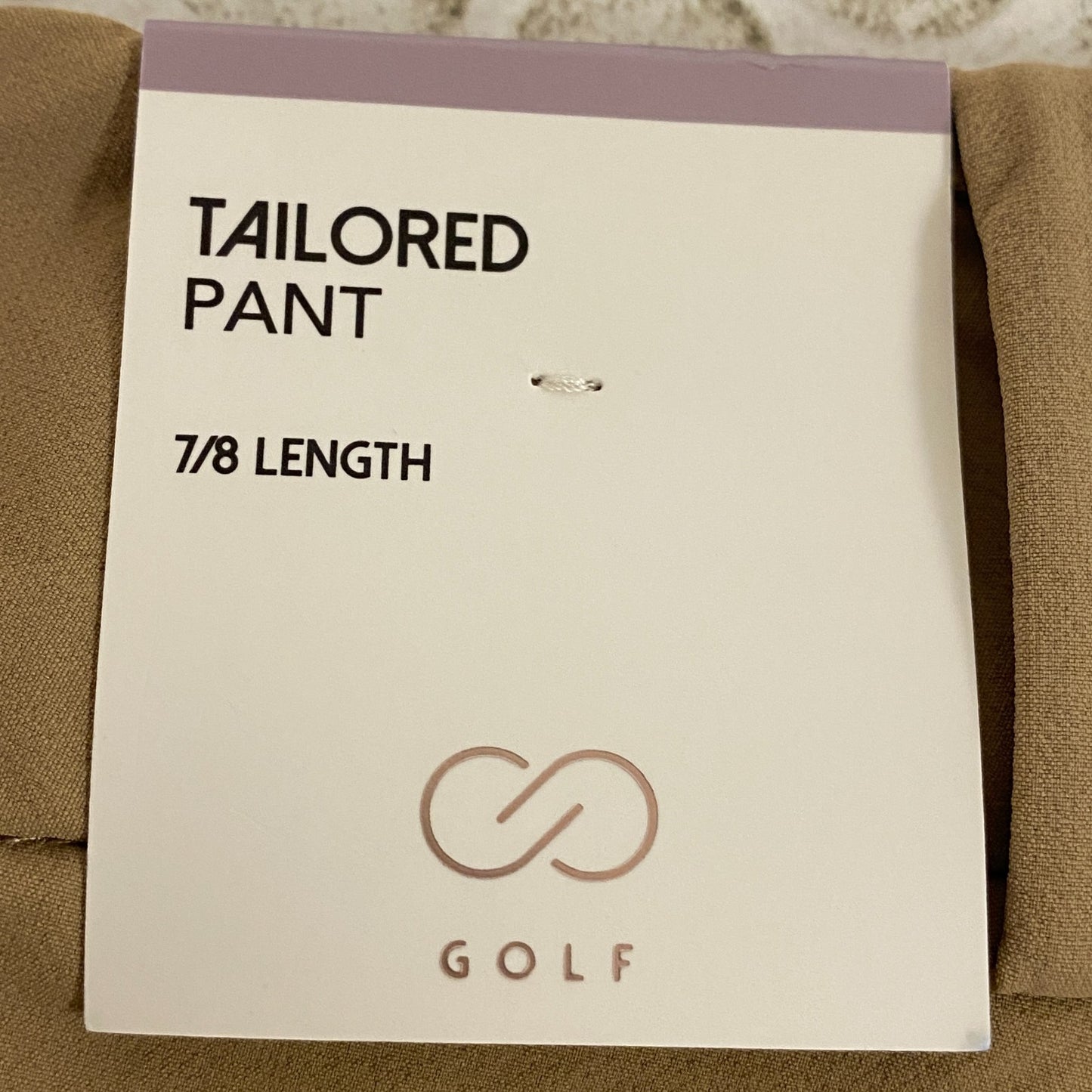 CALIA Womenâs Tailored Pant Sahara Sand WCG35002 Casual Athletic Wear