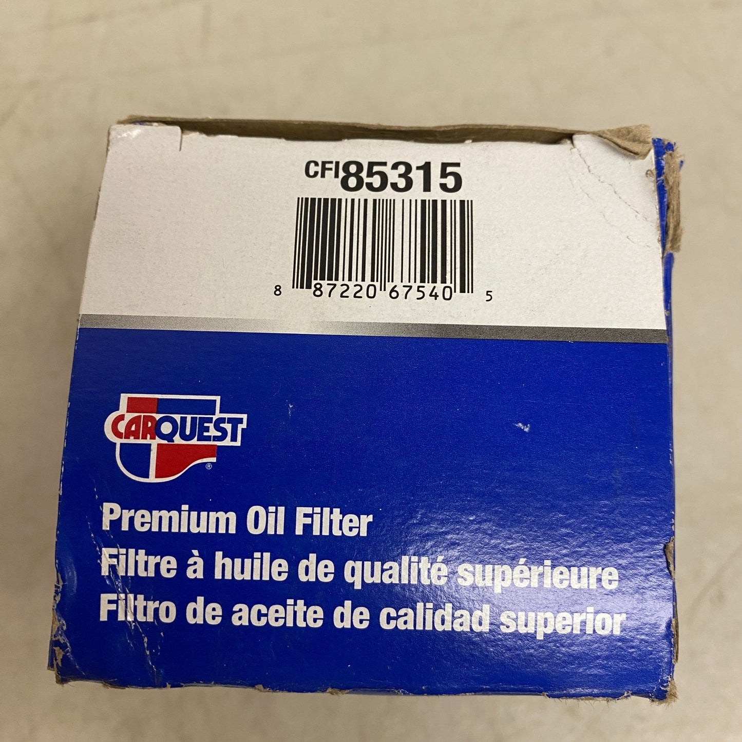 Carquest Full‑Flow Spin‑On Oil Filter 85315