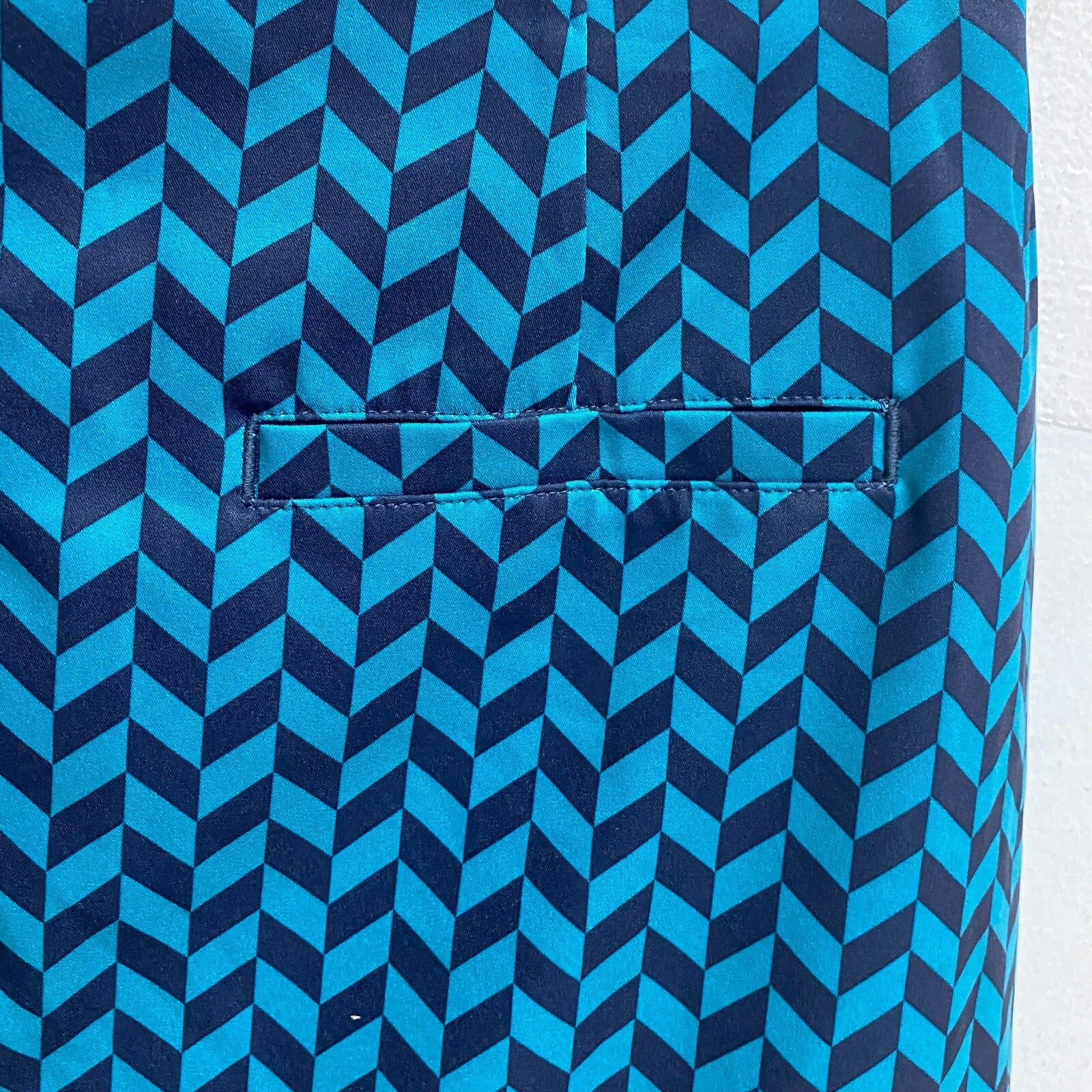 Lady Hagen Womenâs 17" Wrap Trendy Skort Herringbone Turquoise WGH37003 New