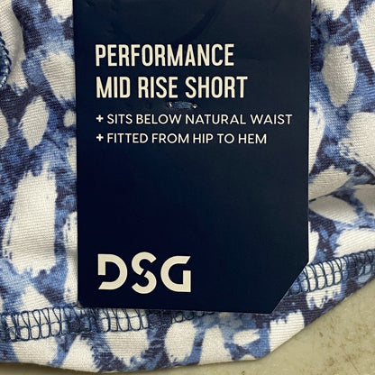 DSG Girls 3" Performance Shorite PRT Textured Animal Blue DAG12103PRTXG