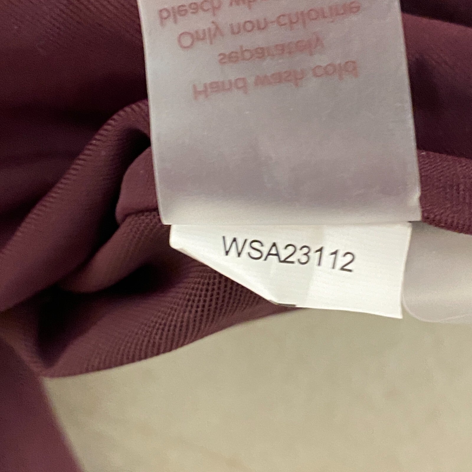 Calia Women's Swim Collection Sleeveless Paddle suit Wine WSA23112 Brand New!