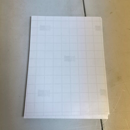 C‑Line Cleer Adheer 9″×12″ Self‑Adhesive Laminating Film 50‑Pack