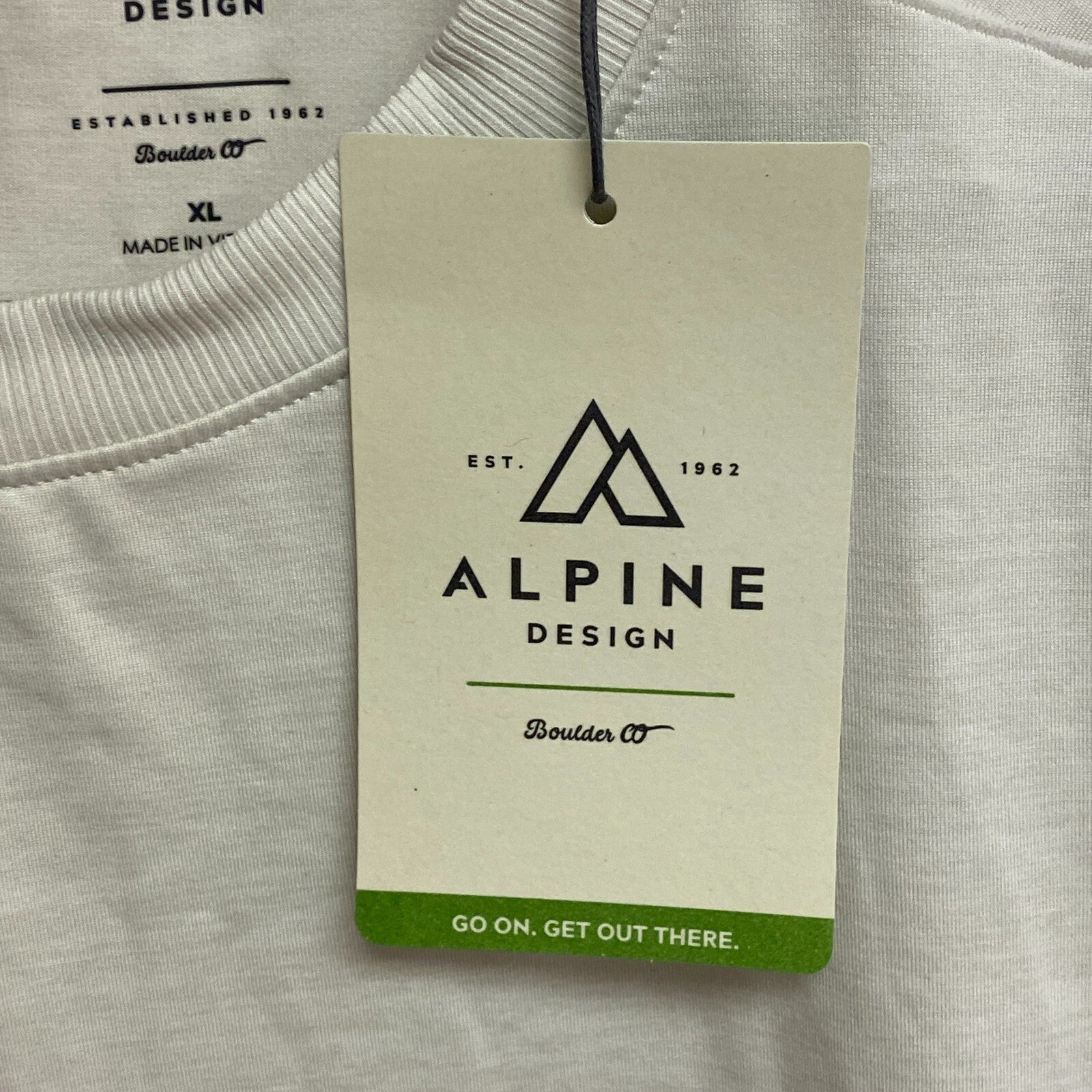 Alpine Design Women's AD Field Knit Long Sleeve Soft White Heather ADW23100H
