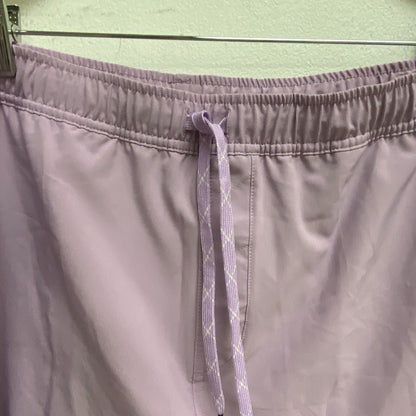 Alpine Design  Menâs Active 5â Pull On Relaxed Fit Short Muted Amethyst ADM1