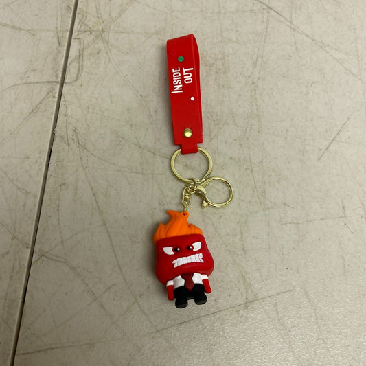 Assorted Silicone Inside out Keychain Anger Accessory
