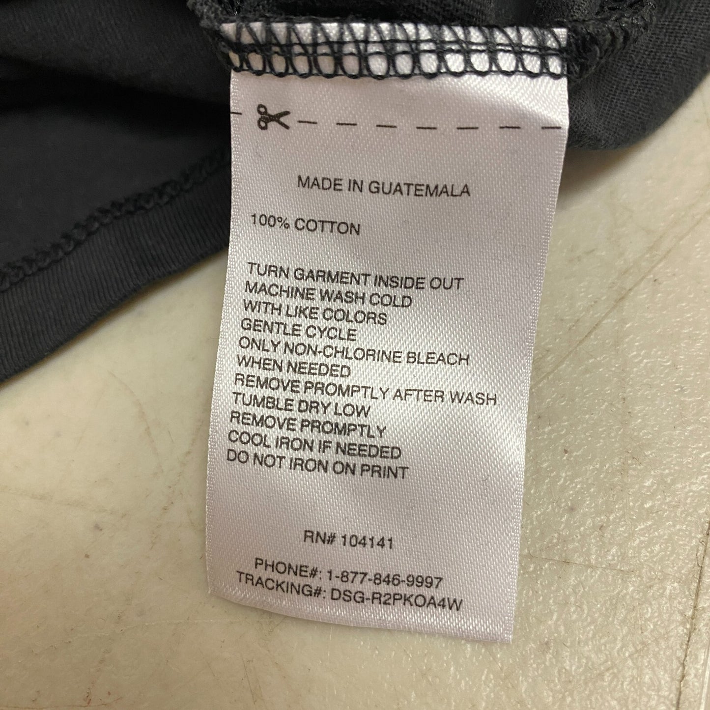 DSG Boys Graphic Tank Pure Black Peace Solid Sleeveless Crew Neck DAB12119