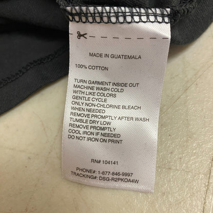 DSG Boys Graphic Tank Pure Black Peace Solid Sleeveless Crew Neck DAB12119