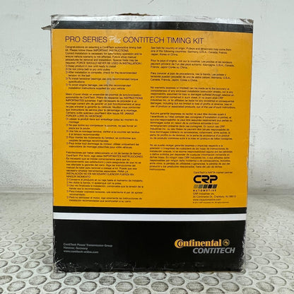 Continental PP271LK1 Timing Belt Water Pump Kit 2005-2010 Dodge Charger 3.5L