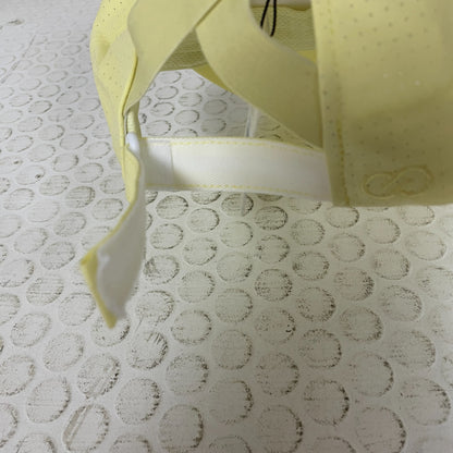 CALIA Women’s Ponytail Cap Light Yellow CAC8004 NWT Adjustable Hat One Size