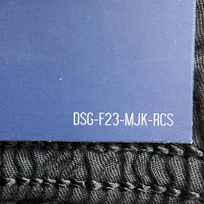 DSG Men's 6" Inseam Cotton Woven Shorts Pure Black Solid Relaxed Fit DAM13135