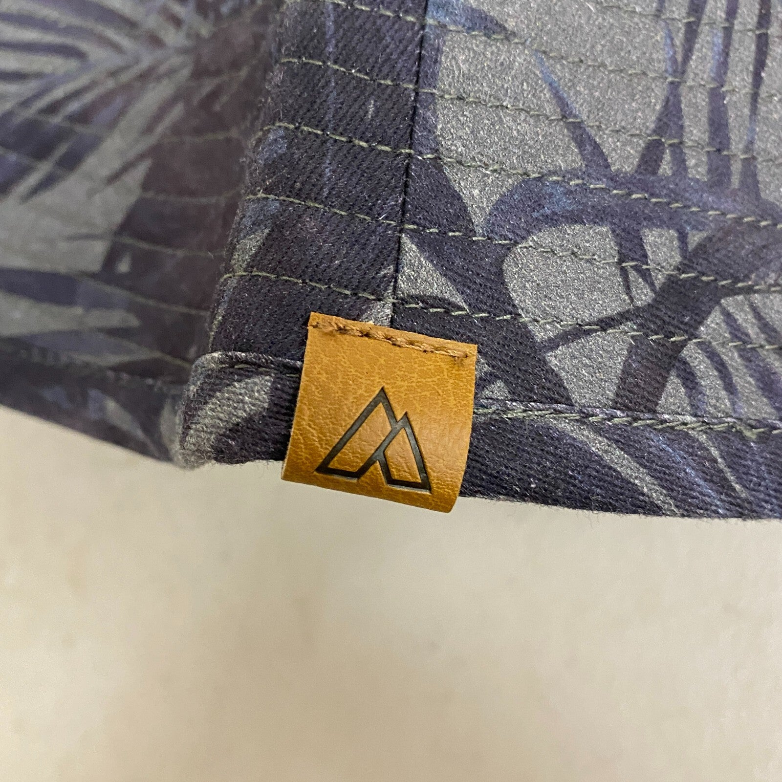 Alpine Design Womens AD W Bucket Hat Olive Palm Print ADWA8009