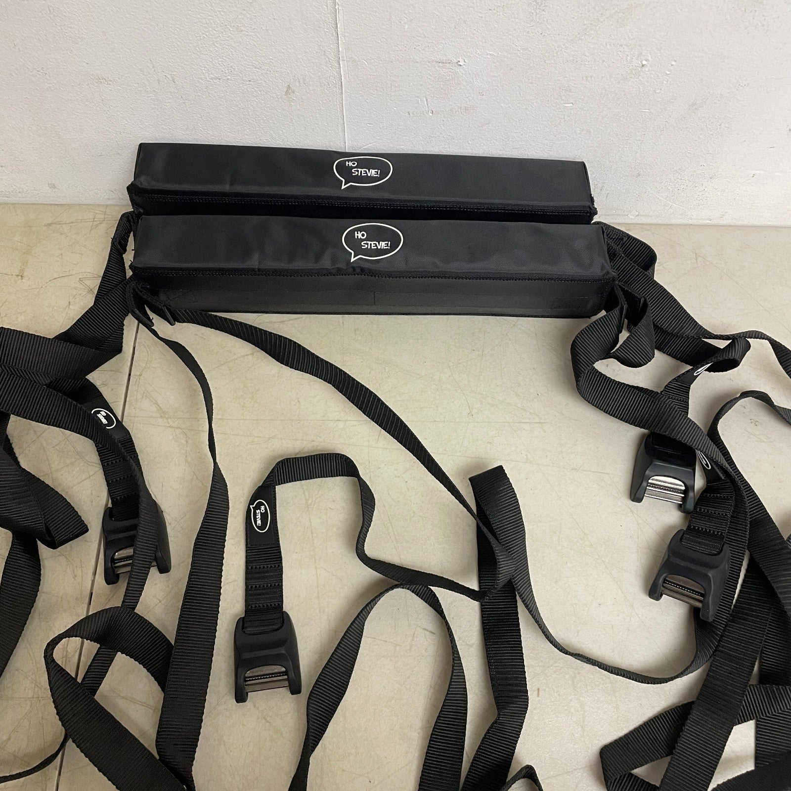 Ho Stevie! Surfboard Car Racks Padded Easy Setup No Scratch Buckles 3 Board