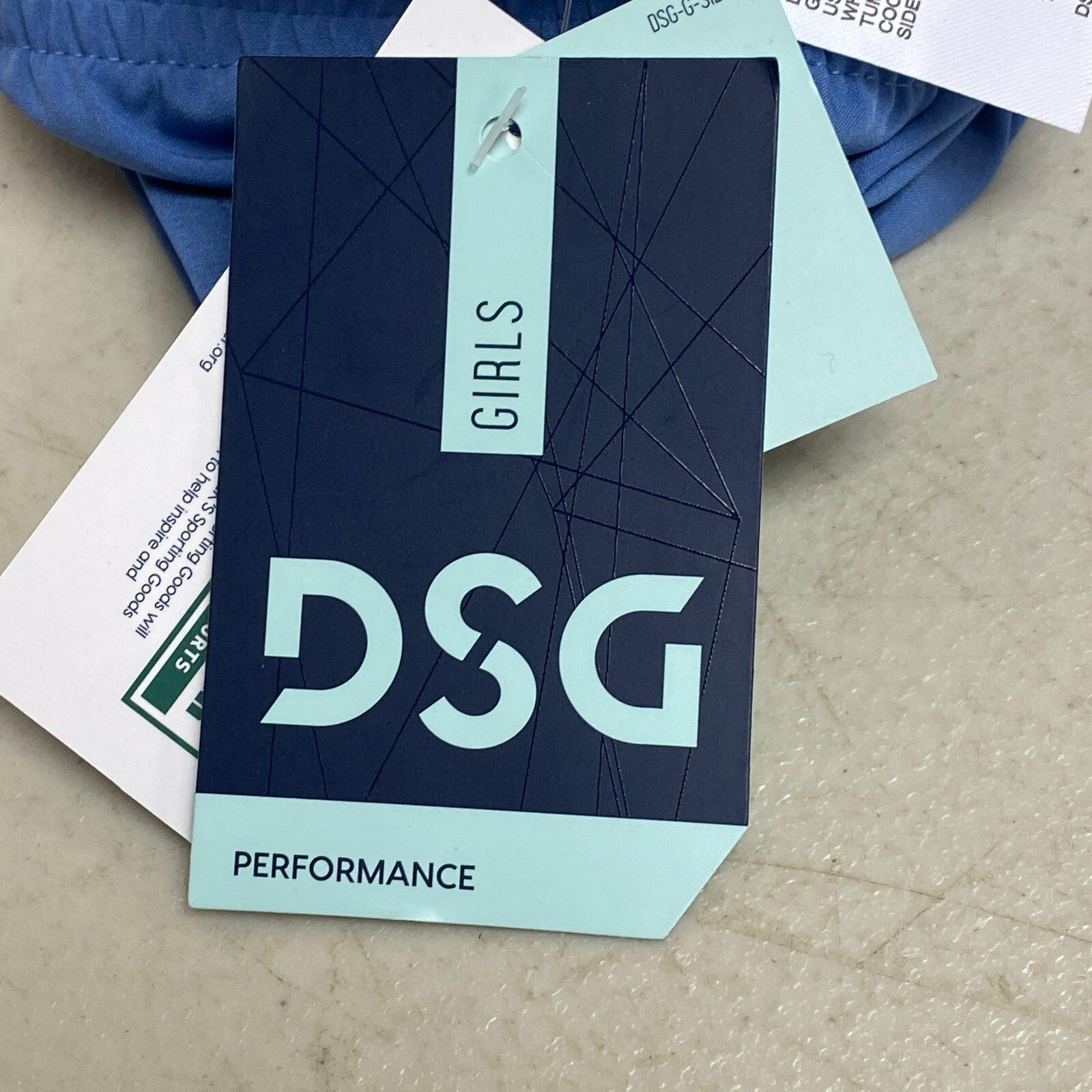 DSG Girls' Fashion Shorts Basin Blue Solid Summer Stylish DAG12128