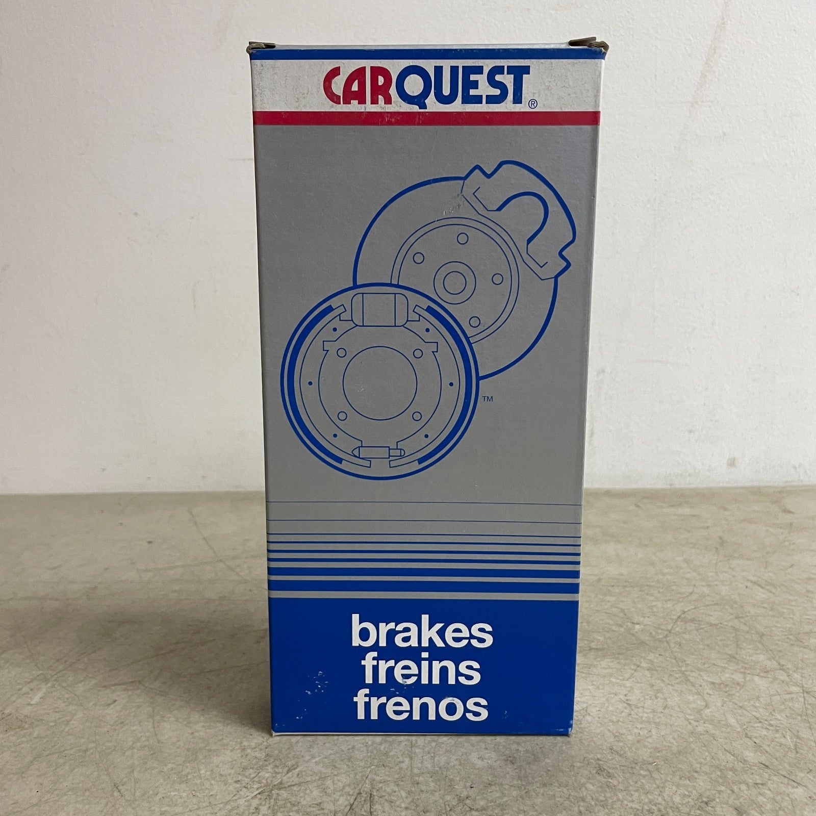 Carquest BHA380073 Brake Hydraulic Hose 11.9" EPDM Rubber w/ Gaskets & Washers