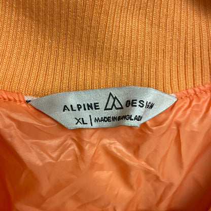 ALPINE WOMENS W ADSHORTI QUIL TED VEST BRIGT ORANGE ADW22491