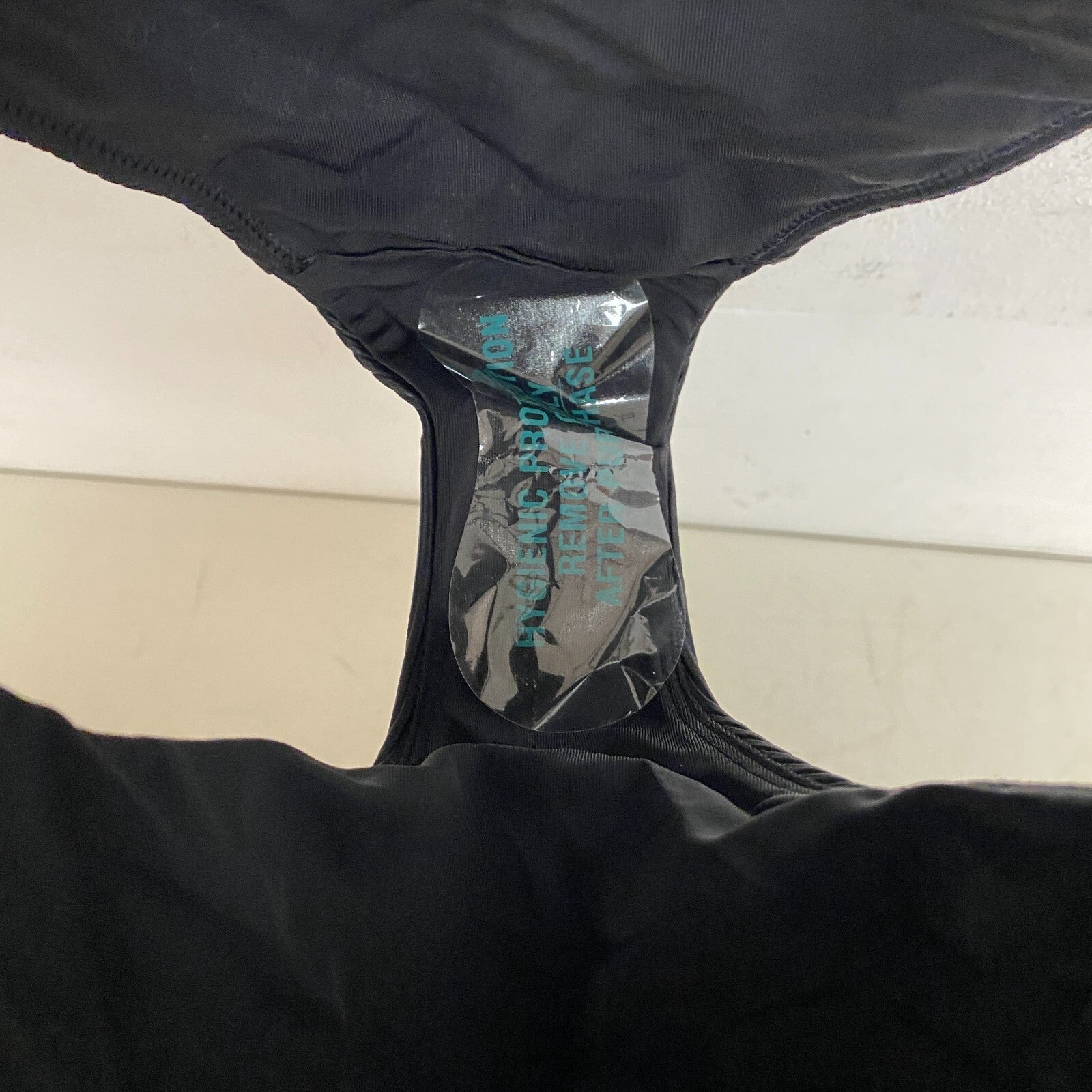 CALIA Women's Mid Rise Novelty Swim Bottoms Pure Black WSA23403R Brand New!