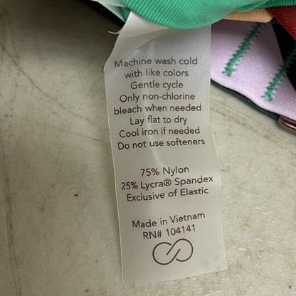 CALIA Womens Power Sculpt Tankini Swim Top Painterly Floral WSA22303PRT