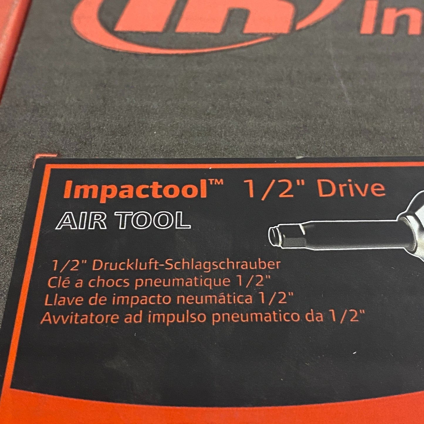 Ingersoll Rand Quiet Air Impact Wrench ½″ Drive 2″ Ext Anvil Gray 2135QXPA‑2