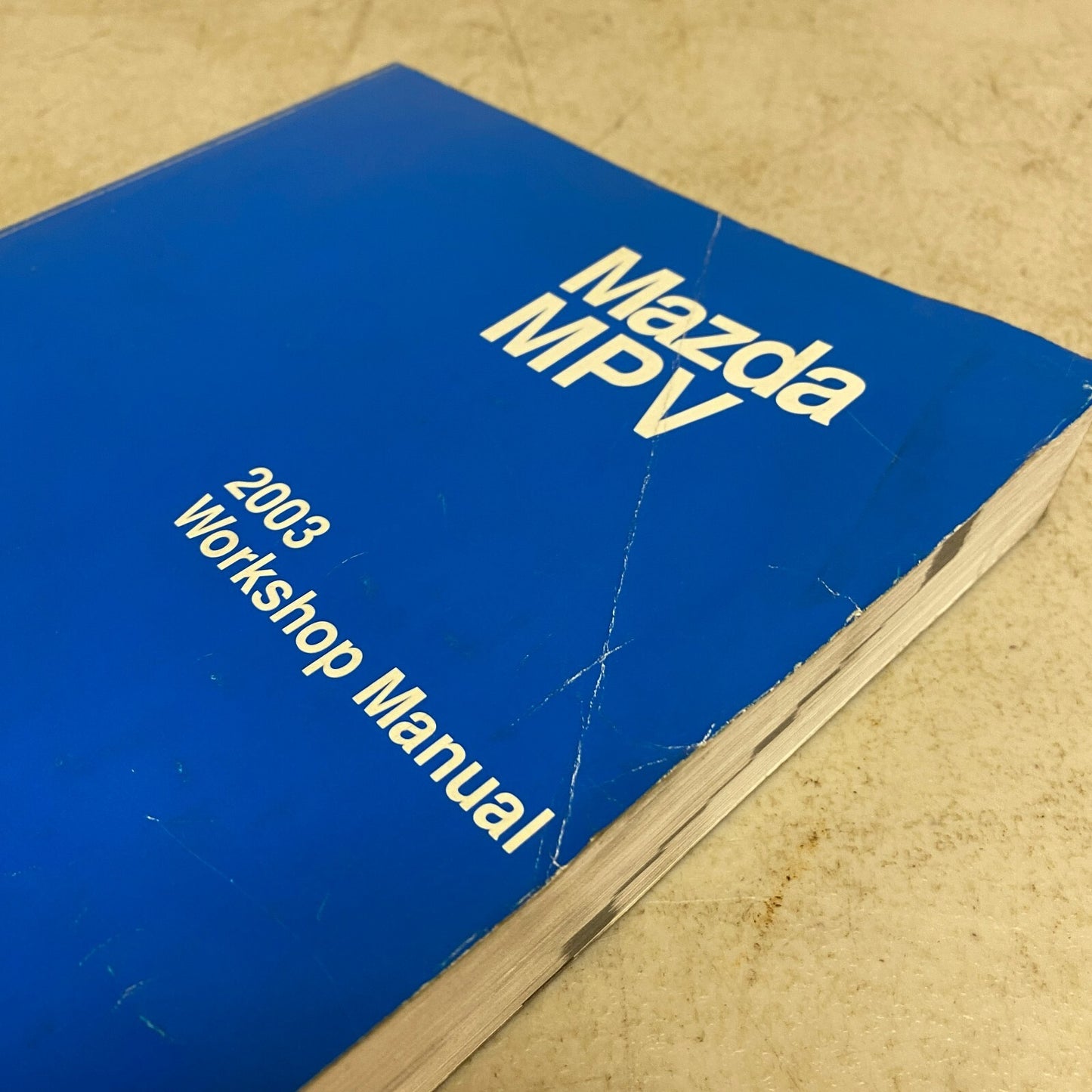 Mazda MPV 2003 Workshop Manual 9999-95-038B-03 , #577-1CP