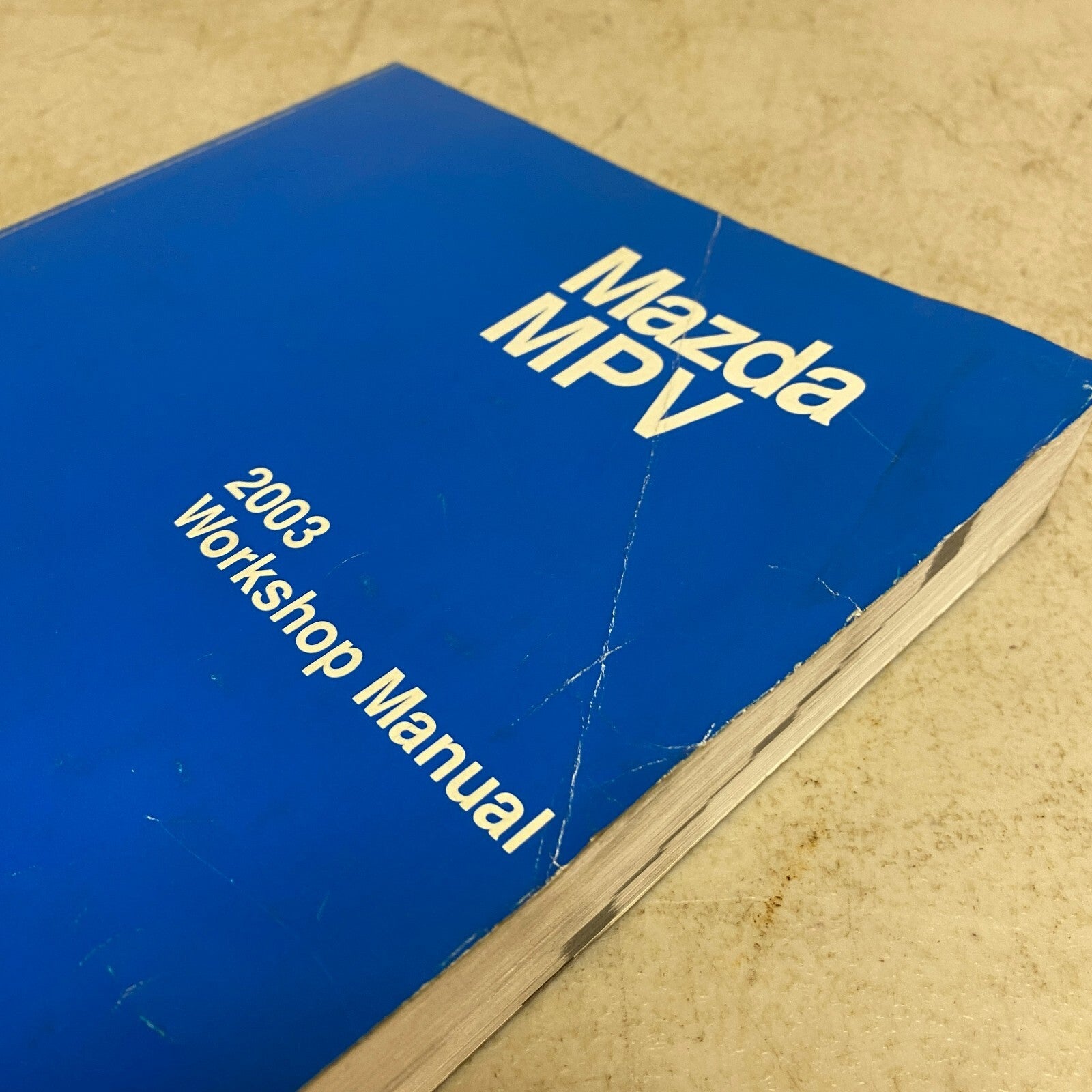 Mazda MPV 2003 Workshop Manual 9999-95-038B-03 , #577-1CP