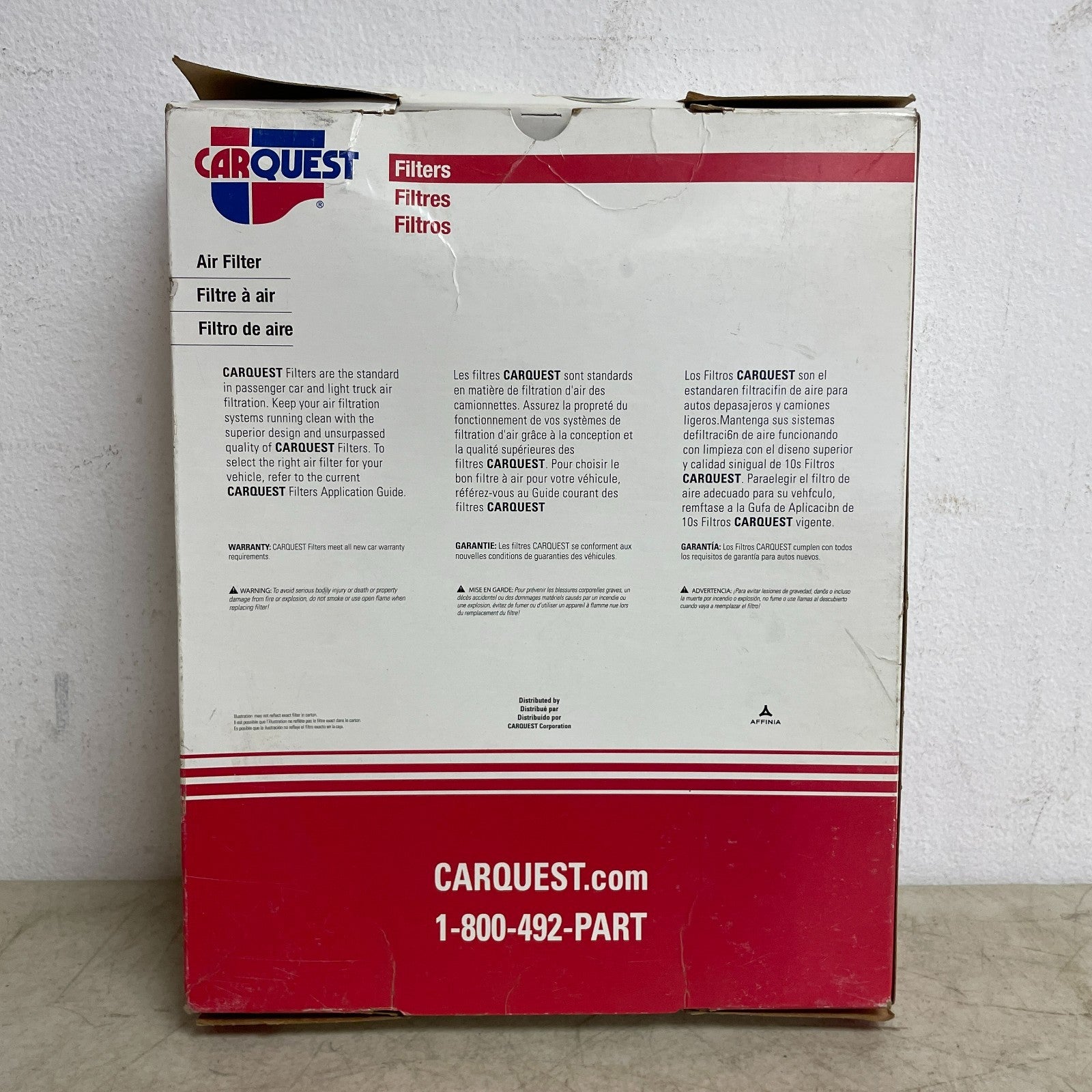 Carquest R88914 Engine Air Filter Fits Subaru Outback Impreza Legacy Forester