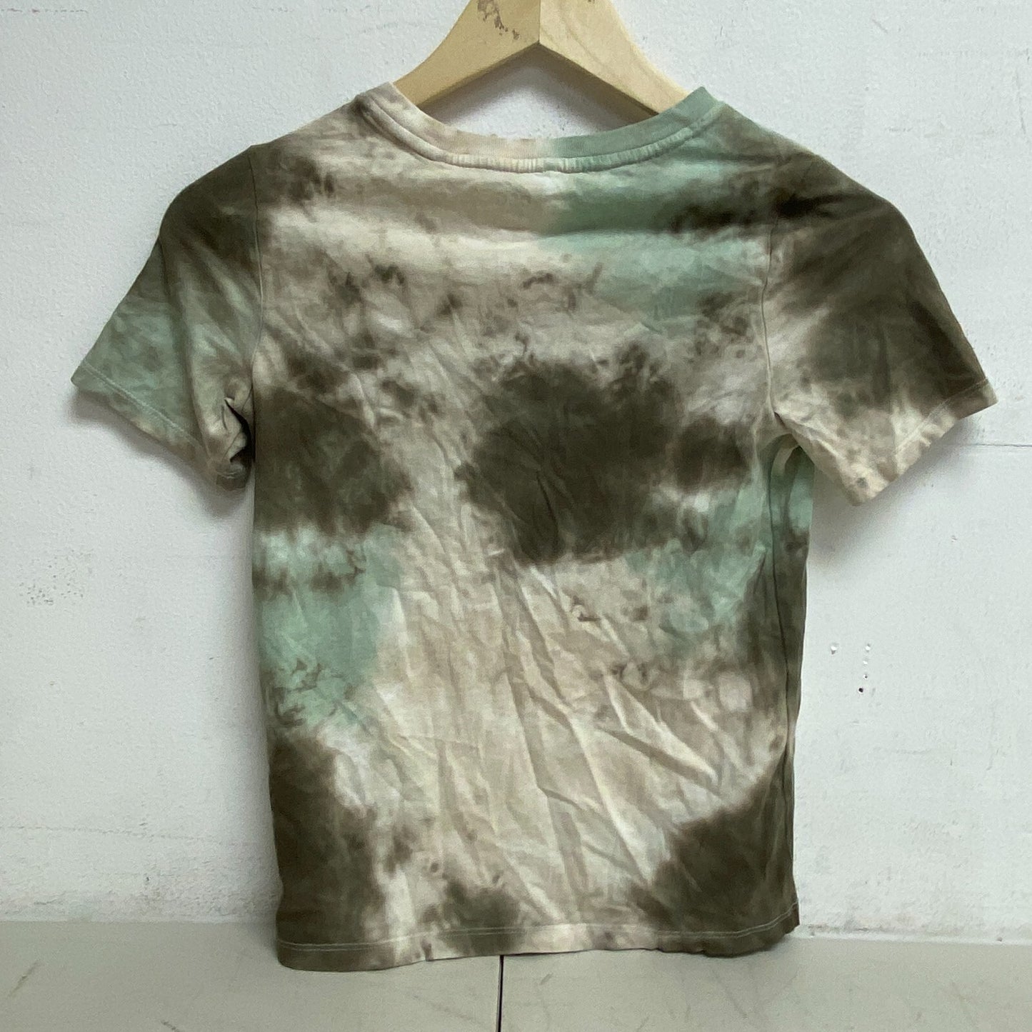 DSG Boy's SS Tee Blotchy Tie Dye Dark Green Btd DAB13105 BRAND NEW