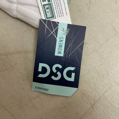 DSG Women's Boyfriend Fleece Shorts Pure White Solid DAW11431Z